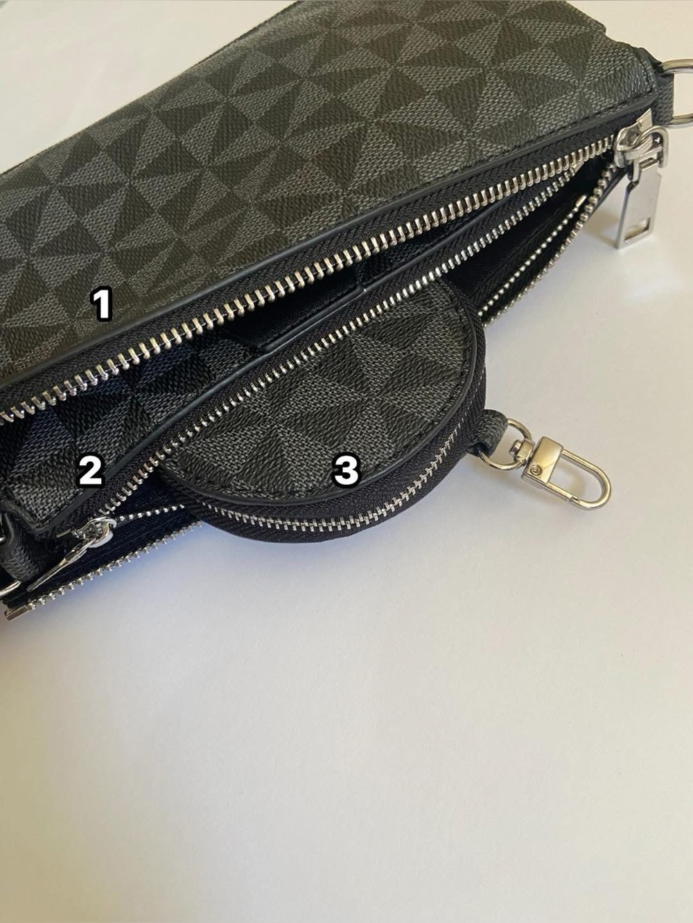 3PCS Luxury Crossbody Wallet Set 🖤